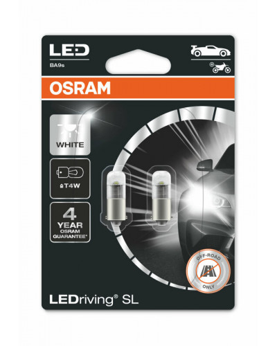 Ampoules Moto OSRAM Ampoule OSRAM Retrofit LEDriving T4W 12V 0,8W