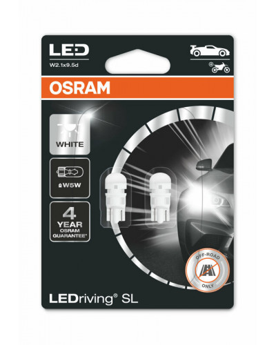 Ampoules Moto OSRAM Ampoule OSRAM Retrofit LEDriving W5W 12V 0,8W