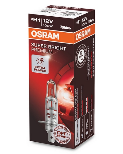 Ampoules Moto OSRAM Ampoule OSRAM Super Bright H1 12V/55W - X1