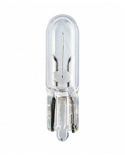 Ampoules Moto OSRAM BOITE 10 AMPOULES 12V-1 2W / TEMOINS CULOT VERRE CULOT W2X4.6D