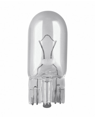 Ampoules Moto OSRAM BOITE 10 AMPOULES 12V-5W / TEMOINS CULOT VERRE CULOT W2 1X9 5D