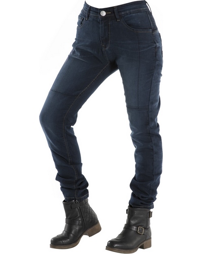 Jeans Moto OVERLAP City lady CE bleu navy