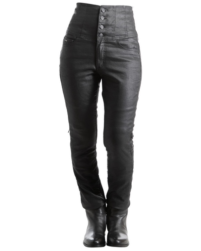 Jeans Moto OVERLAP Evy lady noir