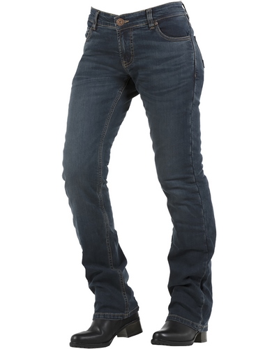 Jeans Moto OVERLAP Jeans Donington lady bleu