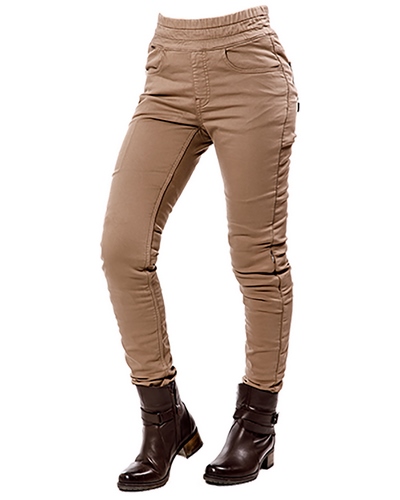 Pantalon Textile OVERLAP Legging Jane lady taupe