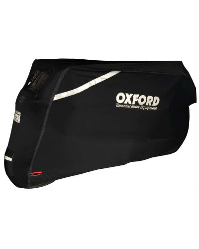 Housse Protection Moto OXFORD HOUSSE DE PROTECTION EXTÉRIEUR OXFORD PROTEX STRETCH NOIR TAILLE L