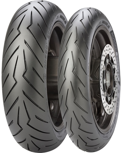 Pneu PIRELLI Scooter DIABLO ROSSO SCOOTER 100/80 - 14 M/C 54S TL Reinf DIABLO ROSSO SCOOTER