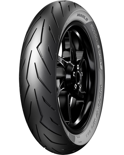 Pneu PIRELLI Route DIABLO ROSSO SPORT 100/80 - 17 M/C 52S TL DIABLO ROSSO SPORT