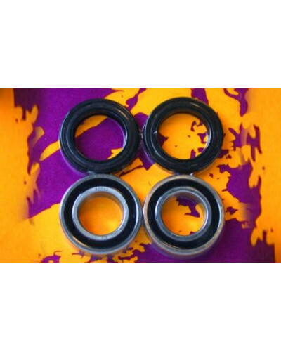 Roulement Roue Moto PIVOT WORKS KIT ROULEMENTS DE ROUE AVANT POUR KAWASAKI KX125 1993-05  KX250 1993-07 ET KX250F 2004-07