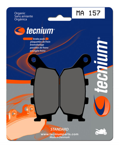 Plaquettes Freins  Plaquettes de frein TECNIUM MA157 organique
