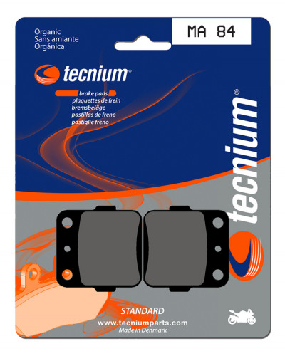 Plaquettes Freins  Plaquettes de frein TECNIUM MA84 organique
