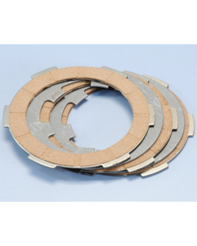 Kit Embrayage Moto POLINI Kit disques garnis + lisses d'embrayage POLINI