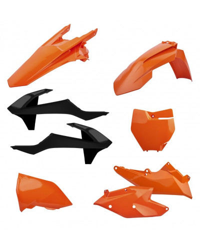 Plastiques Accessoires Moto POLISPORT BODY KIT FULL EXC/EXCF 17-19 O Plastiques Accessoires Moto POLISPORT BODY KIT FULL EXC/EXCF 17-19 O