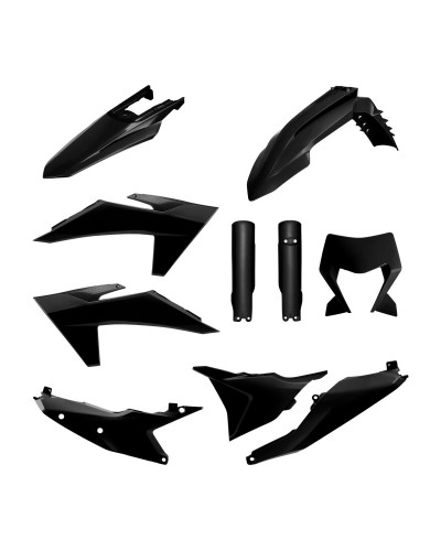 Plastiques Accessoires Moto POLISPORT BODY KIT FULL EXC/EXCF 24- BLA Plastiques Accessoires Moto POLISPORT BODY KIT FULL EXC/EXCF 24- BLA