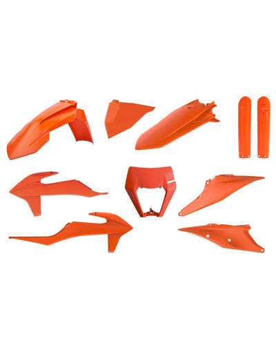 Carters divers POLISPORT BODY KIT FULL EXC/F 20-23 OR Carters divers POLISPORT BODY KIT FULL EXC/F 20-23 OR