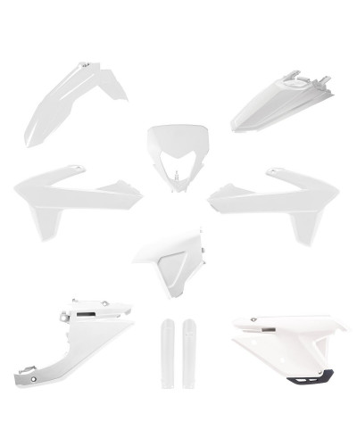 Plastiques Accessoires Moto POLISPORT BODY KIT FULL SHERCO 2025 WH