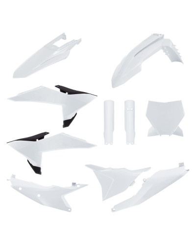 Plastiques Accessoires Moto POLISPORT BODY KIT FULL SX/SXF 25- WHITE