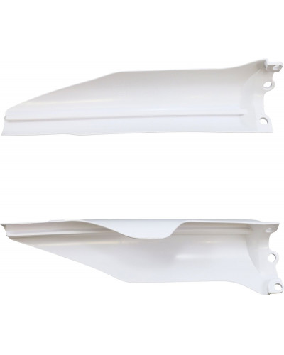 Protège Fourche Moto POLISPORT FORK COVERS KX/KXF WH Protège Fourche Moto POLISPORT FORK COVERS KX/KXF WH
