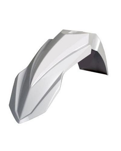 Ouies Radiateur Moto POLISPORT Garde Boue Avant HONDA CRF250R BLANC