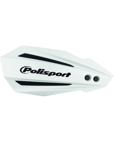 Protège Main Moto Spécifique POLISPORT HANDGUARDS MX BULLIT WH Protège Main Moto Spécifique POLISPORT HANDGUARDS MX BULLIT WH