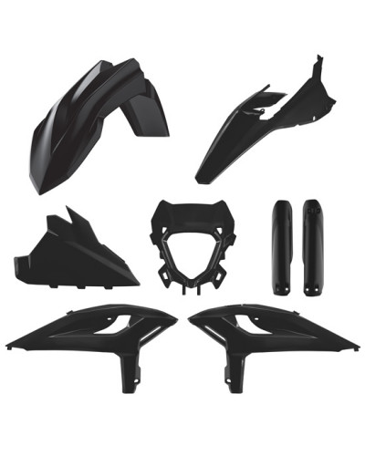 Kit Plastique Moto POLISPORT Kit complet Beta RR X-PRO 2T/4T (25>) NOIR Kit Plastique Moto POLISPORT Kit complet Beta RR X-PRO 2T/4T (25>) NOIR