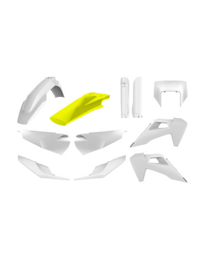 Kit Plastique Moto POLISPORT Kit complet HVA TE/FE(20>23) OEM
