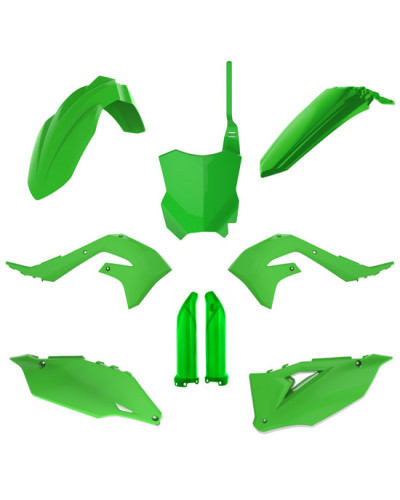 Kit Plastique Moto POLISPORT Kit complet Kawasaki KX250F(21>23) KX450F(19>23) OEM