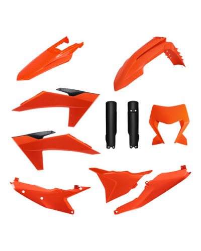 Kit Plastique Moto POLISPORT Kit complet KTM EXC/EXC-F/XC-W/XC-FW(24>) OEM25