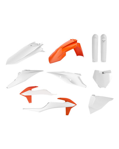 Kit Plastique Moto POLISPORT Kit complet KTM SX/XC/SX>F/XC>F(19>) OEM