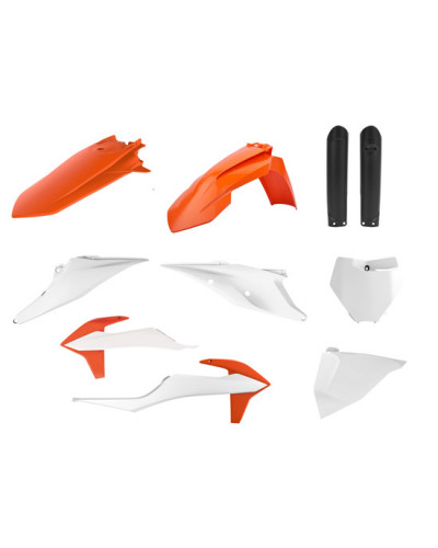 Kit Plastique Moto POLISPORT Kit complet KTM SX/XC/SX>F/XC>F(19>) OEM
