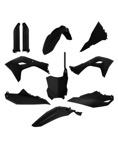 Kit Plastique Moto POLISPORT Kit complet KX450F 24 NOIR