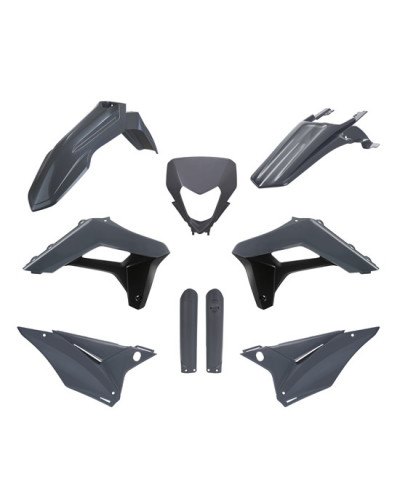 Kit Plastique Moto POLISPORT Kit complet SE>R / SEF>R 24 OEM N>GRIS