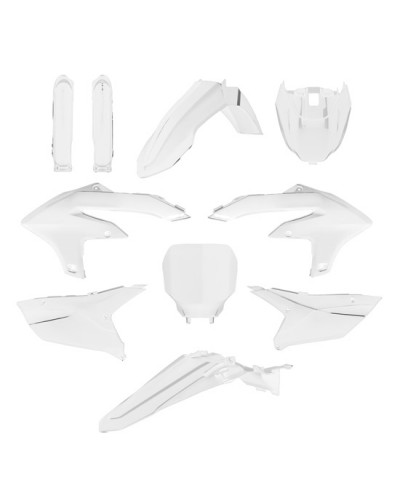 Kit Plastique Moto POLISPORT Kit complet YAM YZ450F(23>) YZ250F(24>) BLANC