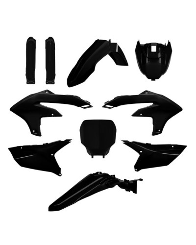 Kit Plastique Moto POLISPORT Kit plastique POLISPORT 7p YAMAHA Noir