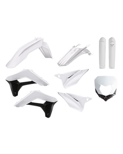 Kit Plastique Moto POLISPORT Kit plastique POLISPORT blanc