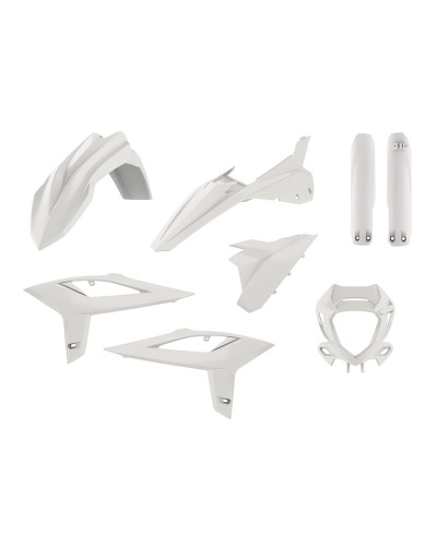 Kit Plastique Moto POLISPORT Kit plastique POLISPORT blanc