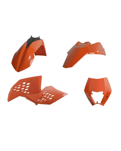 Kit Plastique Moto POLISPORT Kit plastique POLISPORT couleur origine (08-11) KTM XCF-W