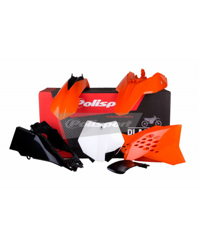 Kit Plastique Moto POLISPORT Kit plastique POLISPORT couleur origine (13-15) KTM SX65