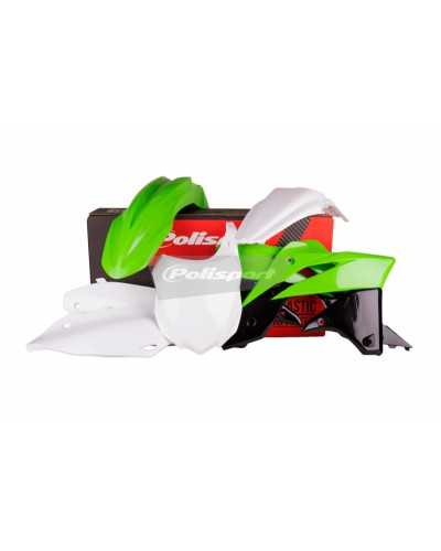 Kit Plastique Moto POLISPORT Kit plastique POLISPORT couleur origine (14-15) Kawasaki KX250F