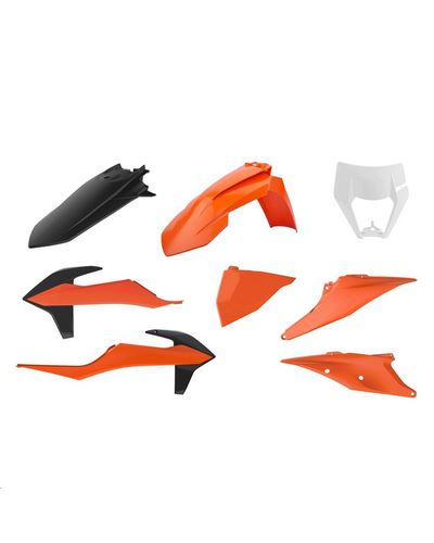 Kit Plastique Moto POLISPORT Kit plastique POLISPORT couleur origine (19-20) KTM