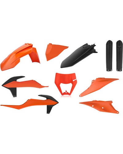 Kit Plastique Moto POLISPORT Kit plastique POLISPORT couleur origine - KTM EXC/EXC-F