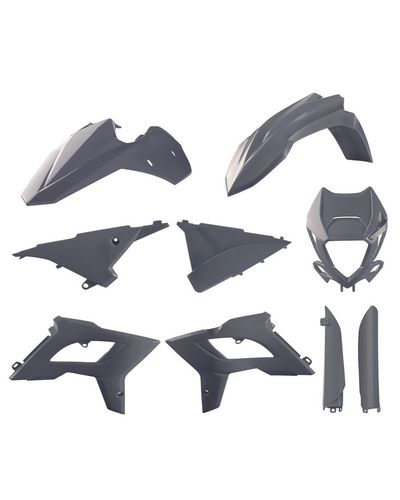 Kit Plastique Moto POLISPORT Kit plastique POLISPORT gris - Beta RR 2T/4T