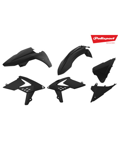 Kit Plastique Moto POLISPORT Kit plastique POLISPORT noir Beta RR