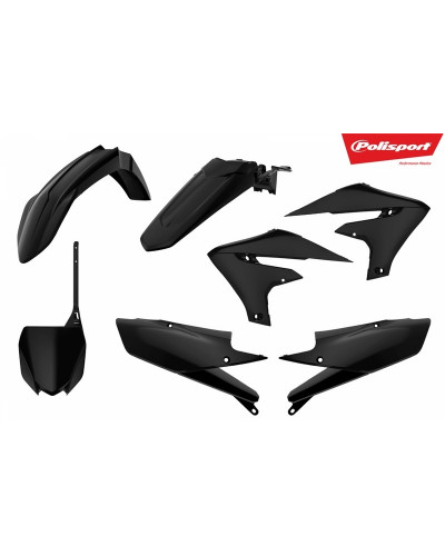 Kit Plastique Moto POLISPORT Kit plastique POLISPORT noir Yamaha YZ450F