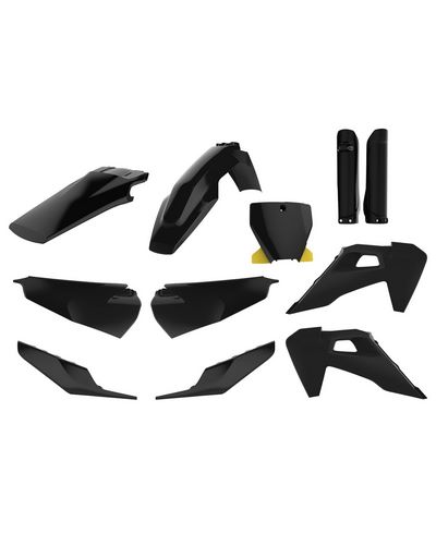 Kit Plastique Moto POLISPORT Kit plastique POLISPORT noir