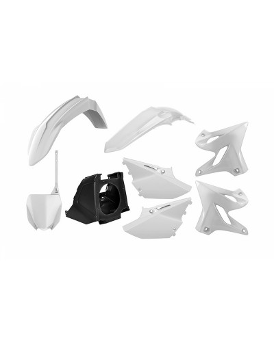 Kit Plastique Moto POLISPORT Kit plastique POLISPORT restylé blanc Yamaha YZ125/250