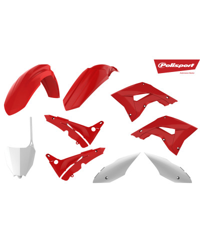 Kit Plastique Moto POLISPORT Kit plastique POLISPORT Restyle couleur origine Honda