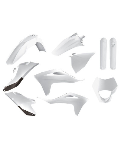 Kit Plastique Moto POLISPORT Kit Plastiques POLISPORT blanc Gas Gas EC