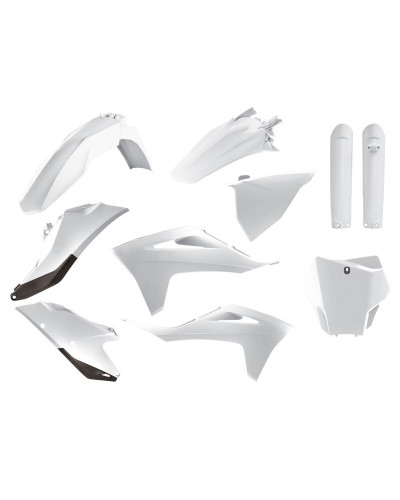 Kit Plastique Moto POLISPORT Kit Plastiques POLISPORT blanc Gas Gas MC