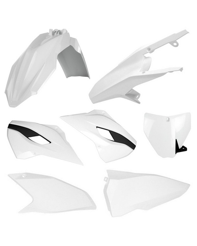 Kit Plastique Moto POLISPORT Kit plastiques POLISPORT blanc - Husqvarna TC/FC (14-15)